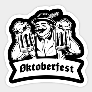 Oktoberfest German - For Beer Lovers Sticker